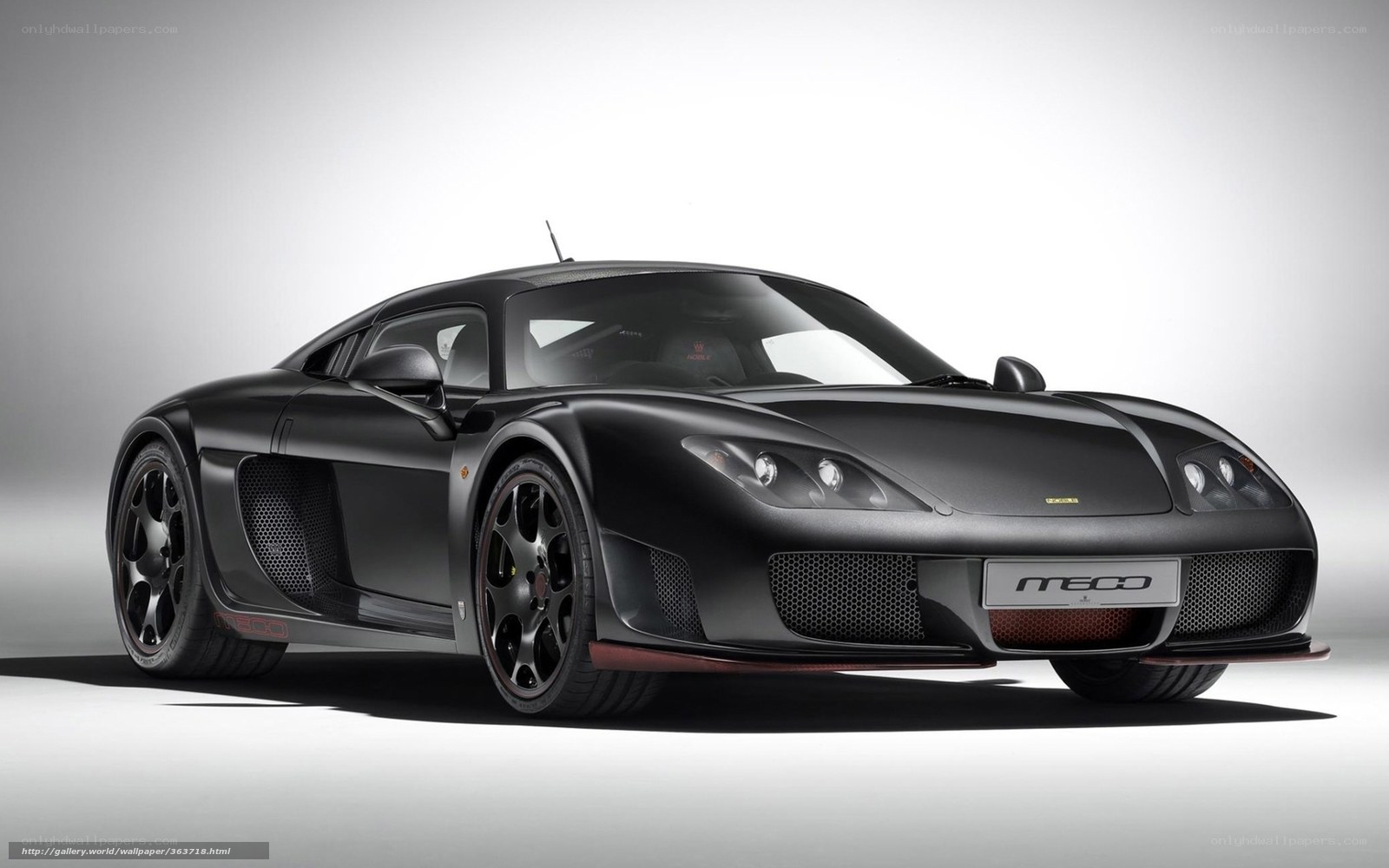 Black Mecachrome sports car