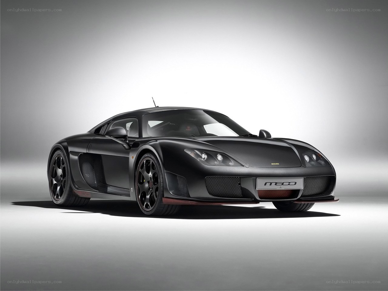 Black Meccanica Supercar