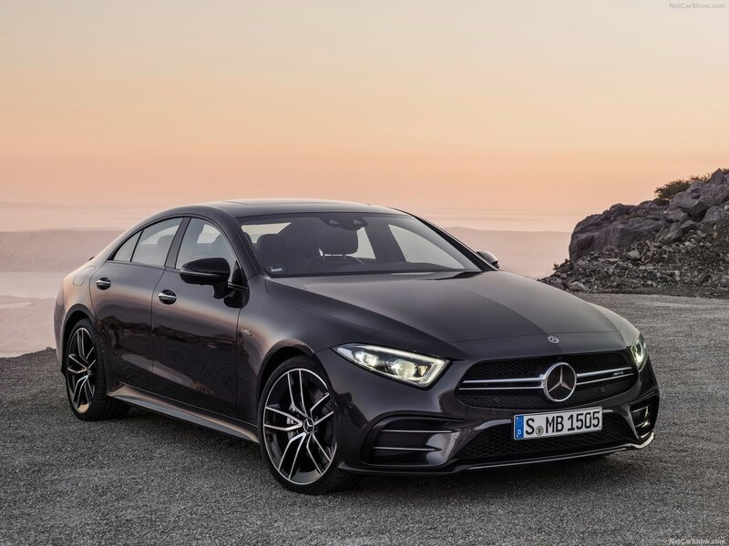 Black Mercedes-AMG CLS