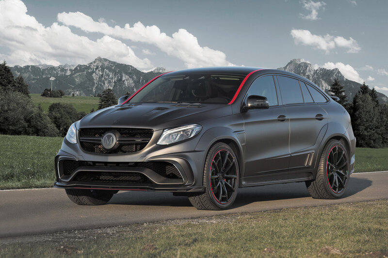 Black Mercedes-AMG GLE Coupe