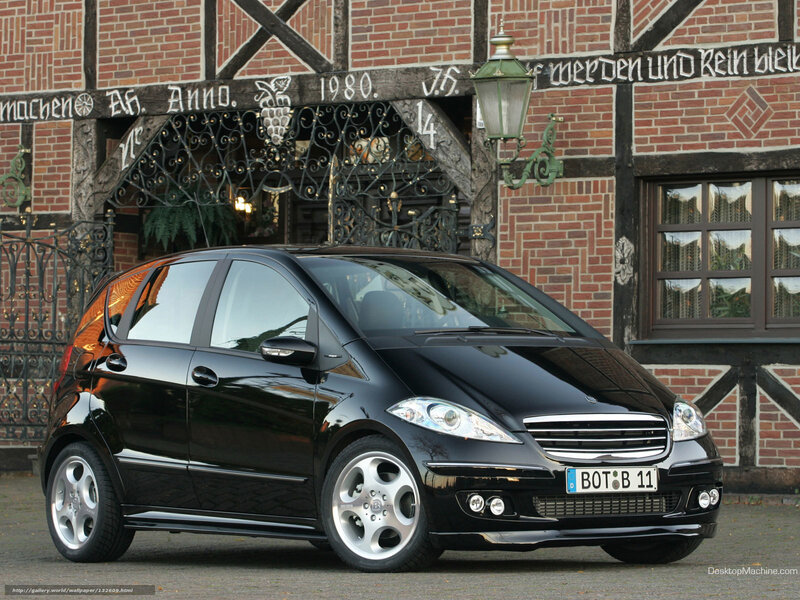 Black Mercedes-benz A-class — Calm
