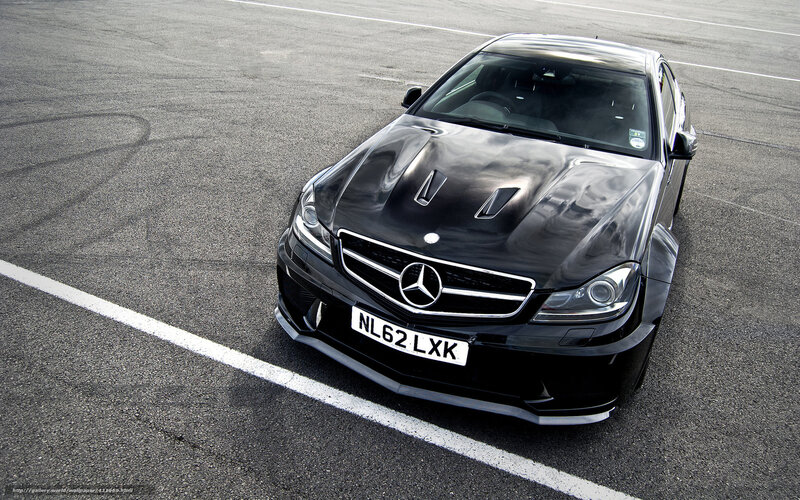 Black Mercedes-benz Car — Dramatic, Photograph