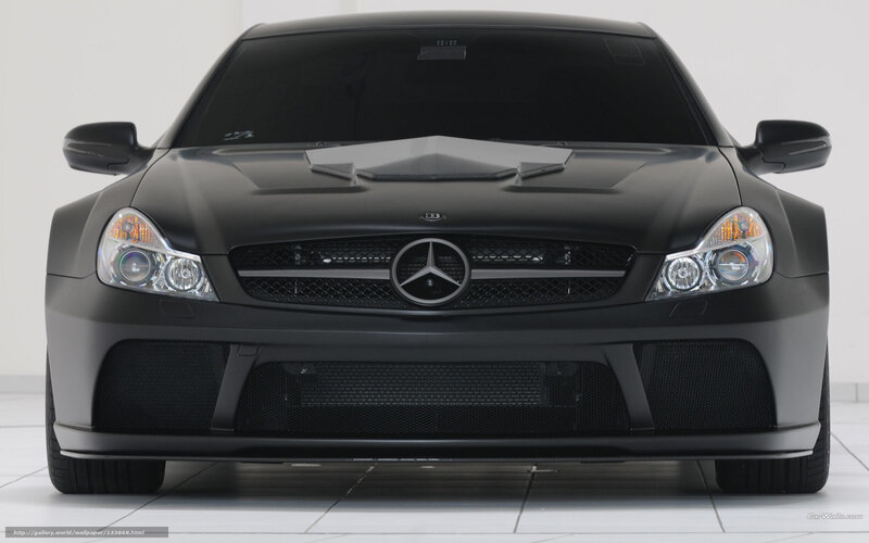 black mercedes-benz car