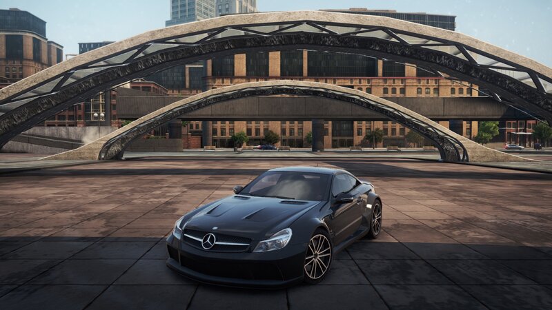 Black Mercedes-benz Car — Urban