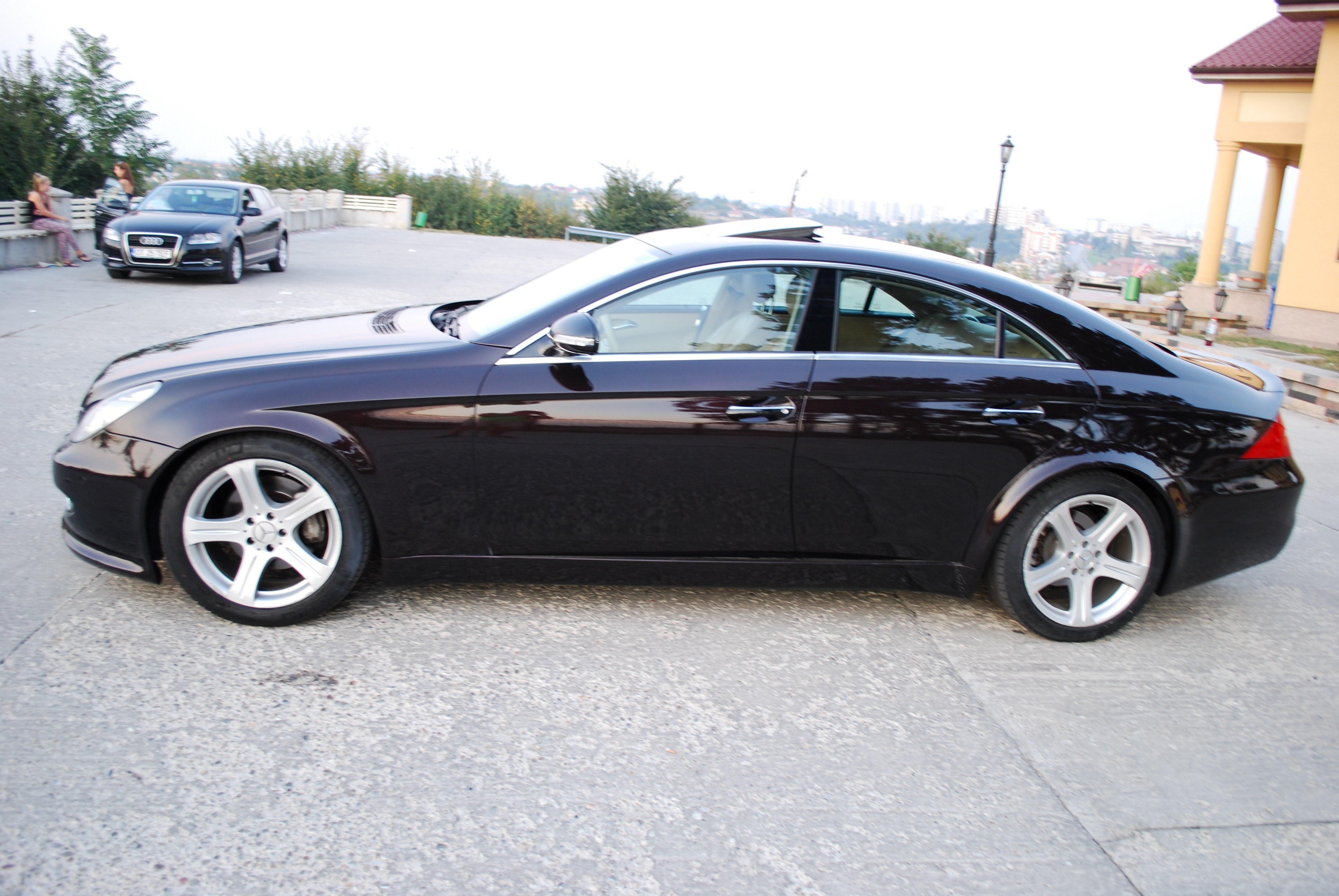 Black Mercedes-Benz CL-Class