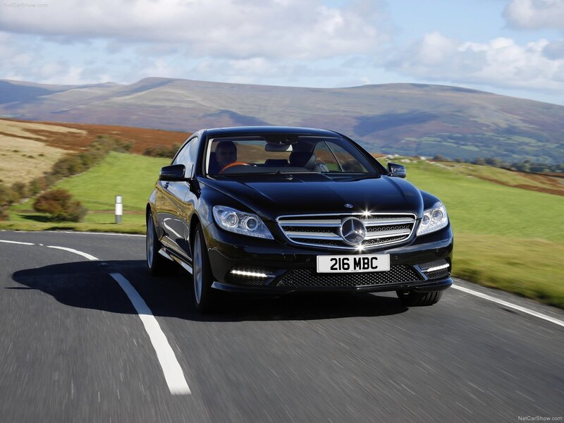 Black Mercedes-benz Cl500 — Dynamic
