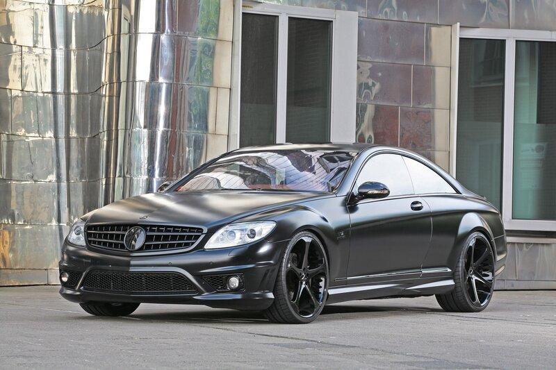 Black Mercedes-Benz CL63 AMG