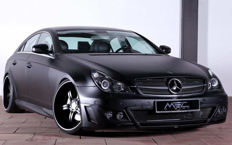 Black Mercedes-Benz CLS — Neutral, Photograph