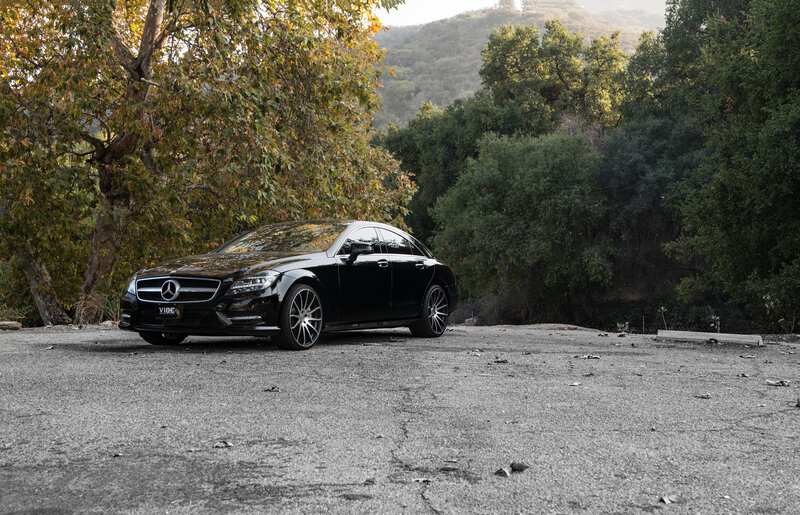Black Mercedes-Benz CLS — Serene