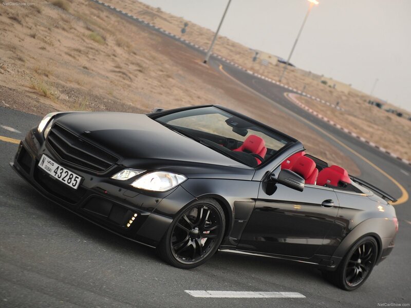 black mercedes-benz convertible