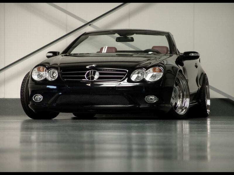 black mercedes-benz convertible