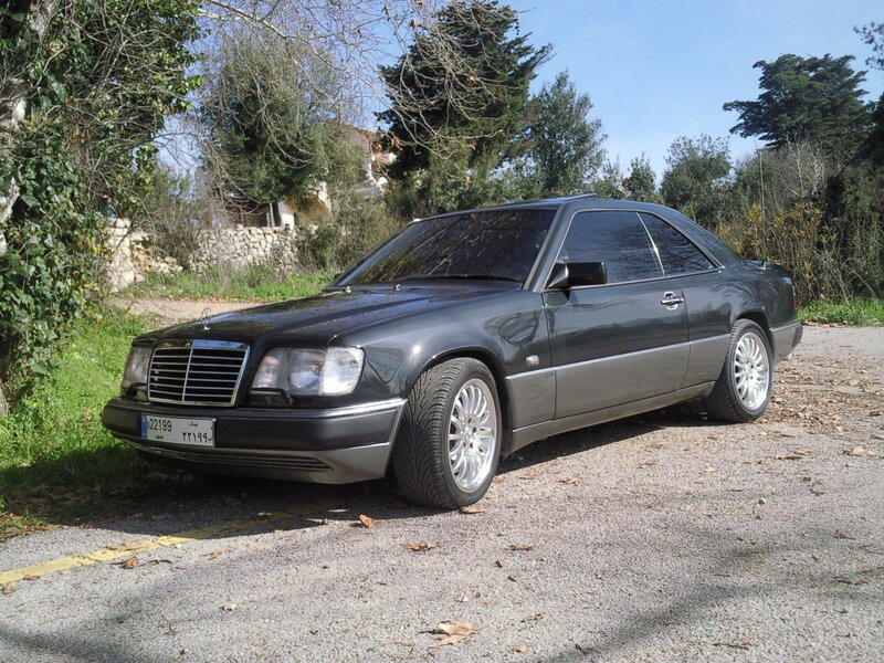 Black Mercedes-Benz Coupe — Calm, Afternoon