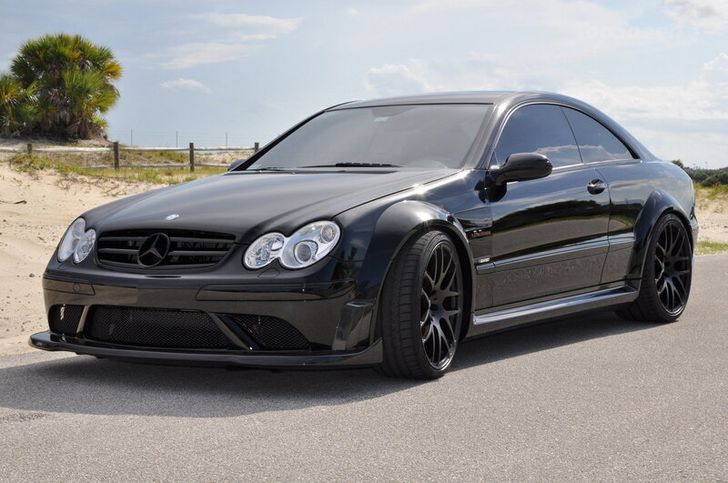 Black Mercedes-benz Coupe — Calm