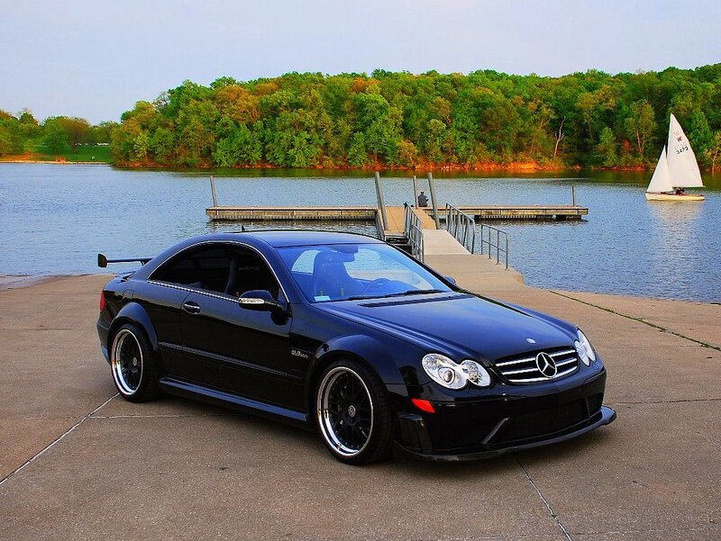 Black Mercedes-benz Coupe — Serene