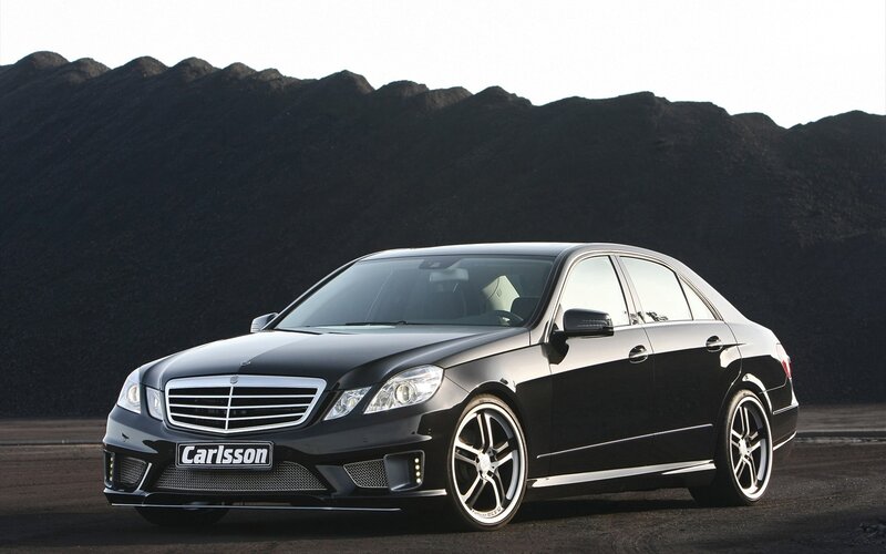 Black Mercedes-Benz E-Class