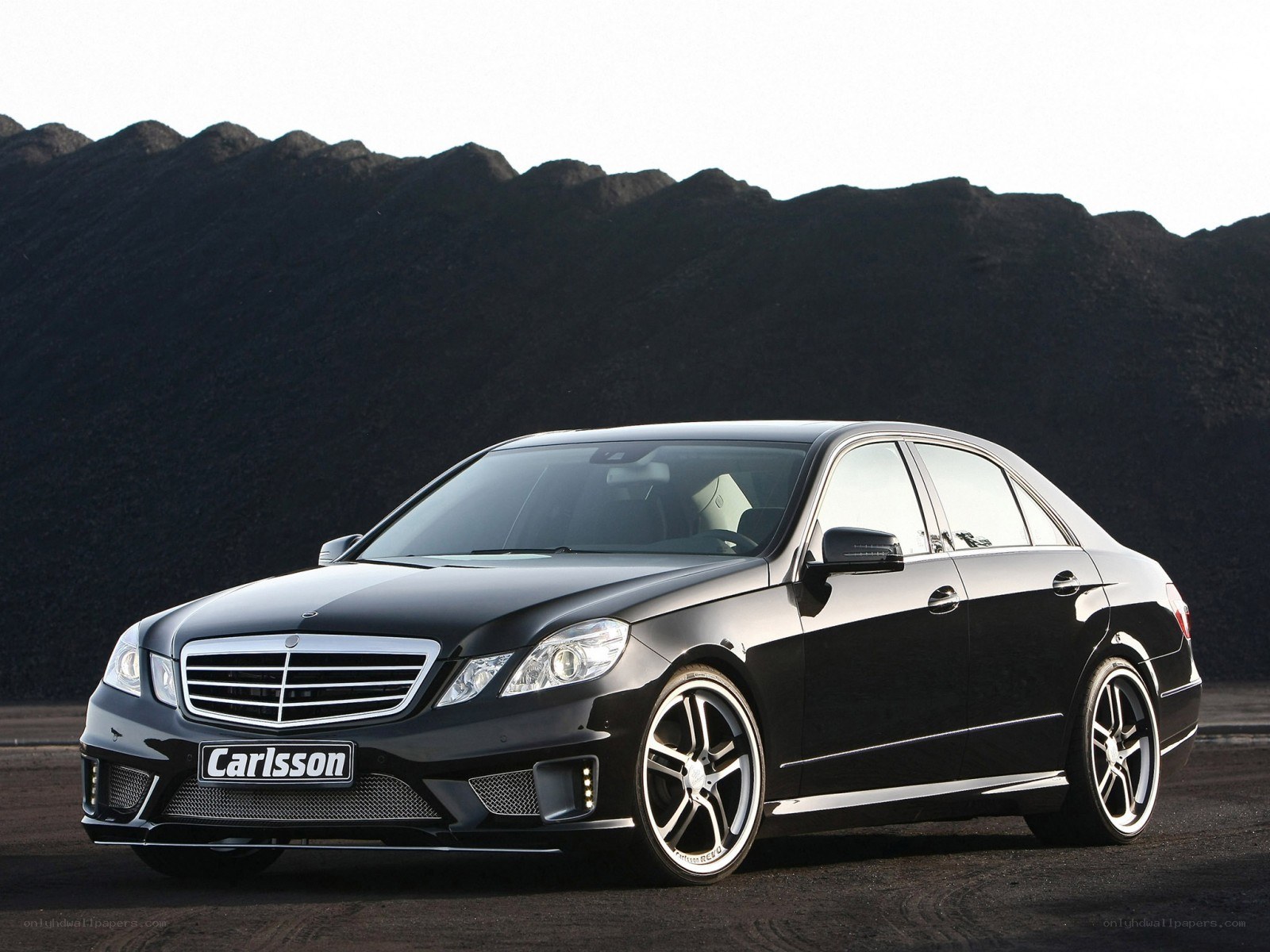 Black Mercedes-Benz E-Class