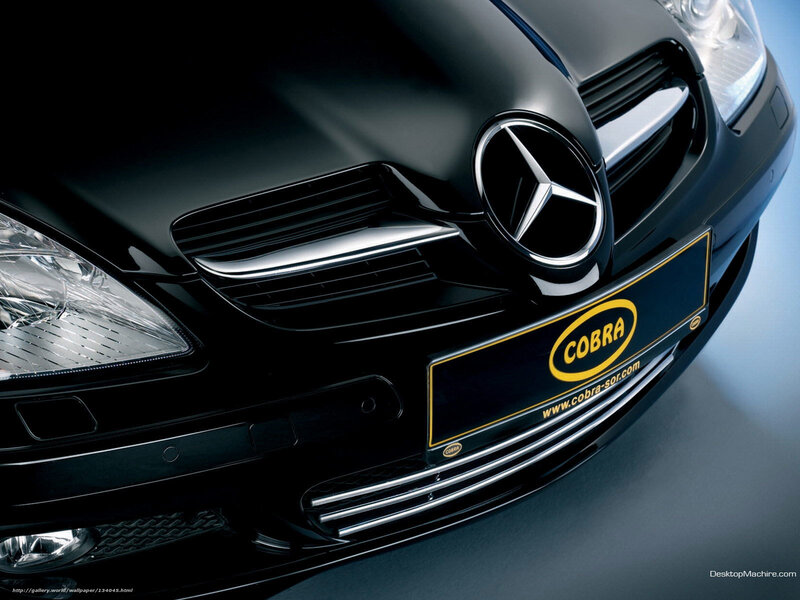 Black Mercedes-benz Front