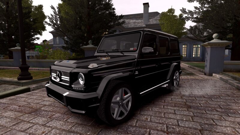 Black Mercedes-benz G-wagon — Calm
