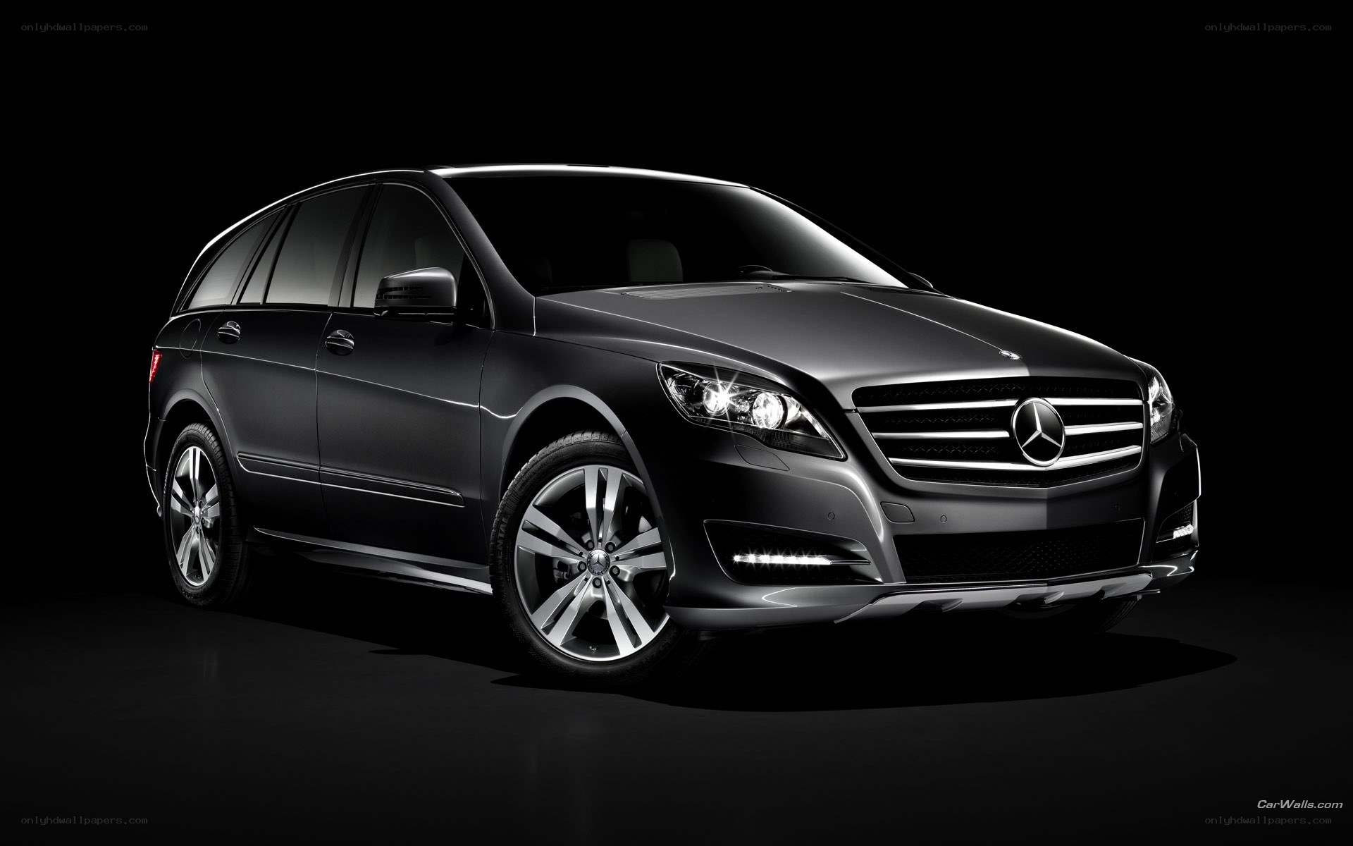 Black Mercedes-Benz R-Class