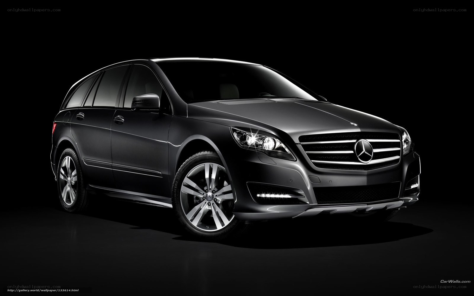 Black Mercedes-Benz R-Class