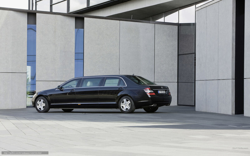 Black Mercedes-Benz S-Class Limo