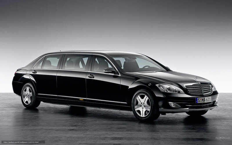 Black Mercedes-Benz S-Class Limousine