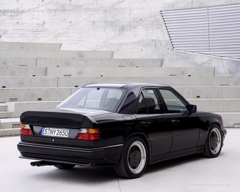 Black Mercedes-Benz sedan