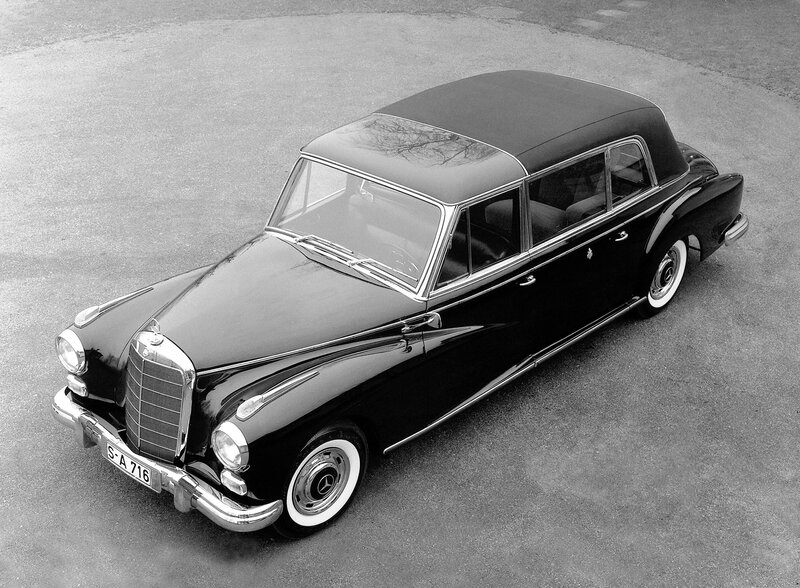 Black Mercedes-Benz sedan