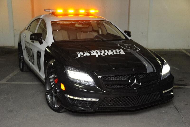 Black Mercedes-benz Sedan — Dramatic, Night