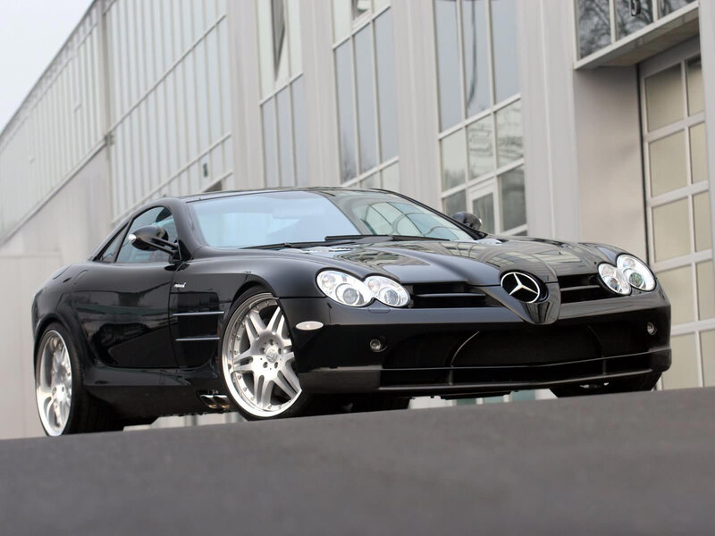 Black Mercedes-benz Slr — Building