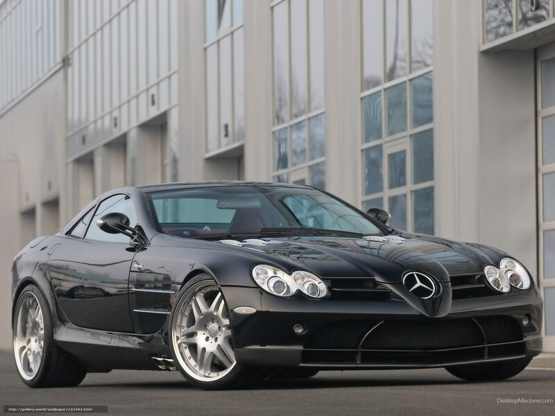 Black Mercedes-benz Slr — Calm