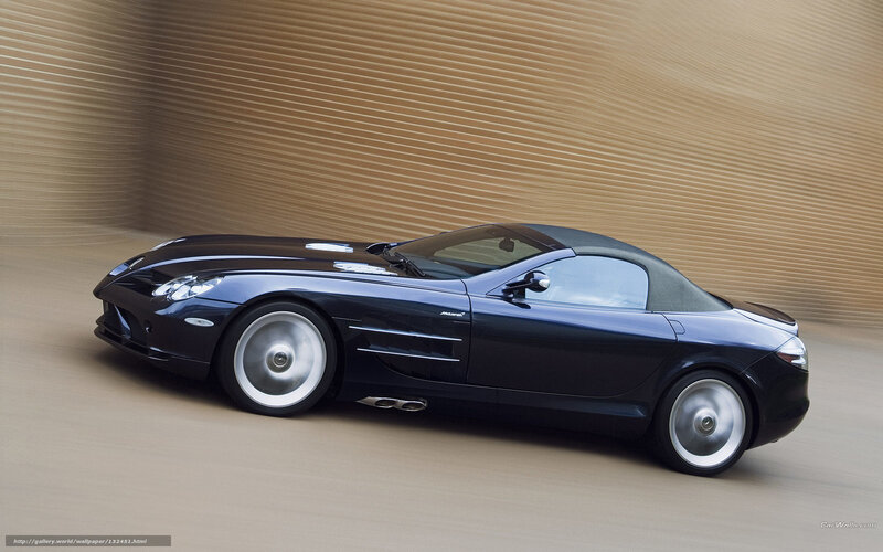 Black Mercedes-benz Slr — Dynamic