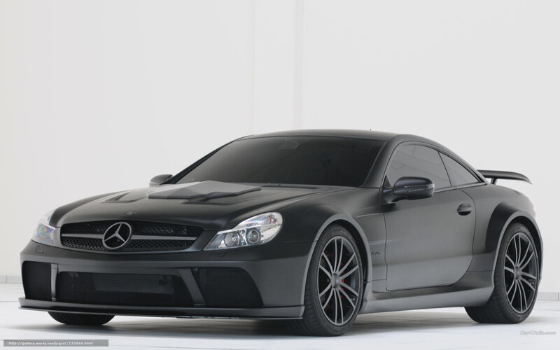 Black Mercedes-Benz SLR — Neutral