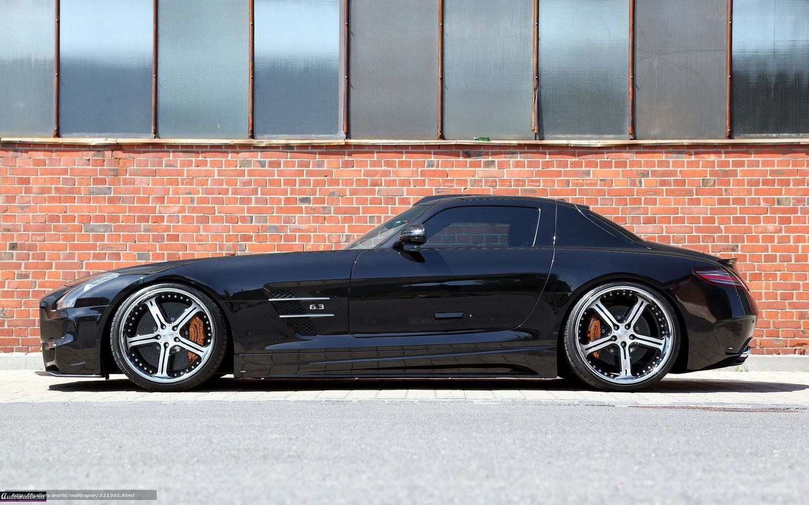 Black Mercedes-Benz SLS AMG