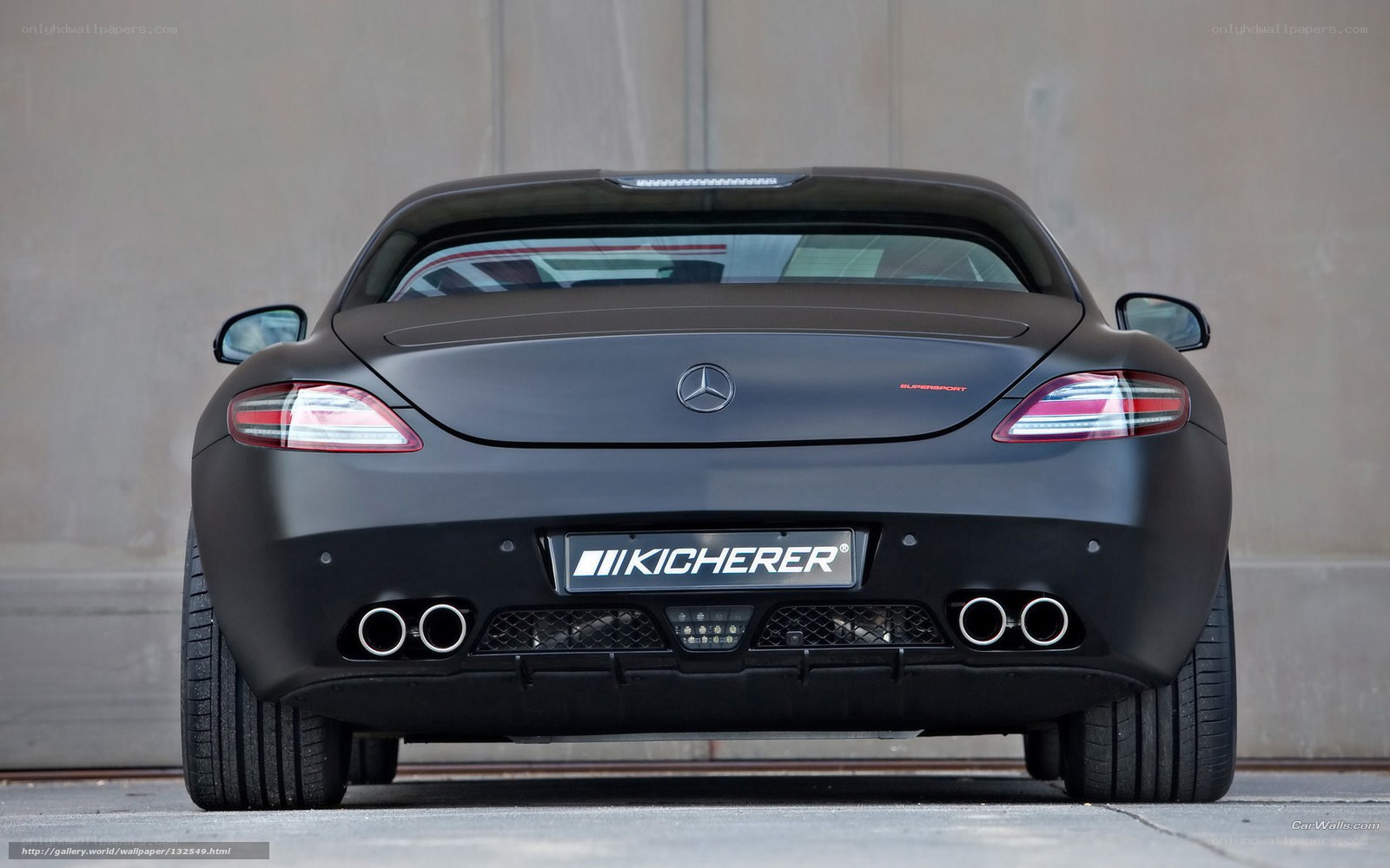 black mercedes-benz sports car