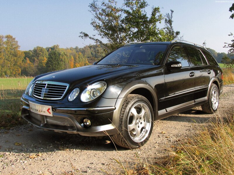 Black Mercedes-Benz station wagon