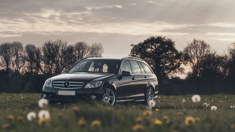 Black Mercedes-benz Station Wagon — Serene