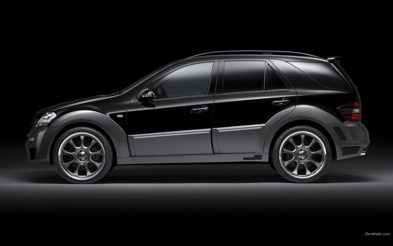 black mercedes-benz suv