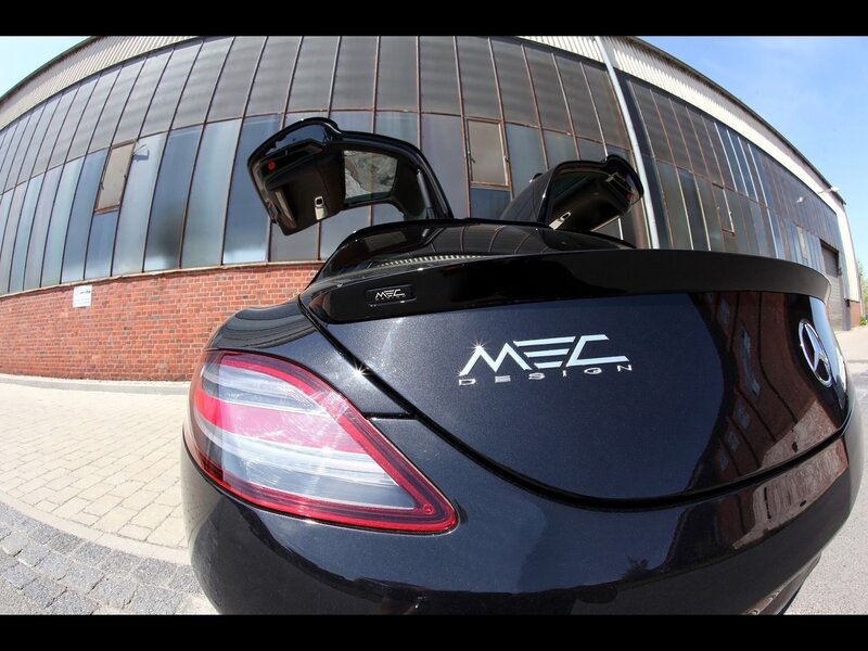 Black Mercedes-Benz with MEC Design