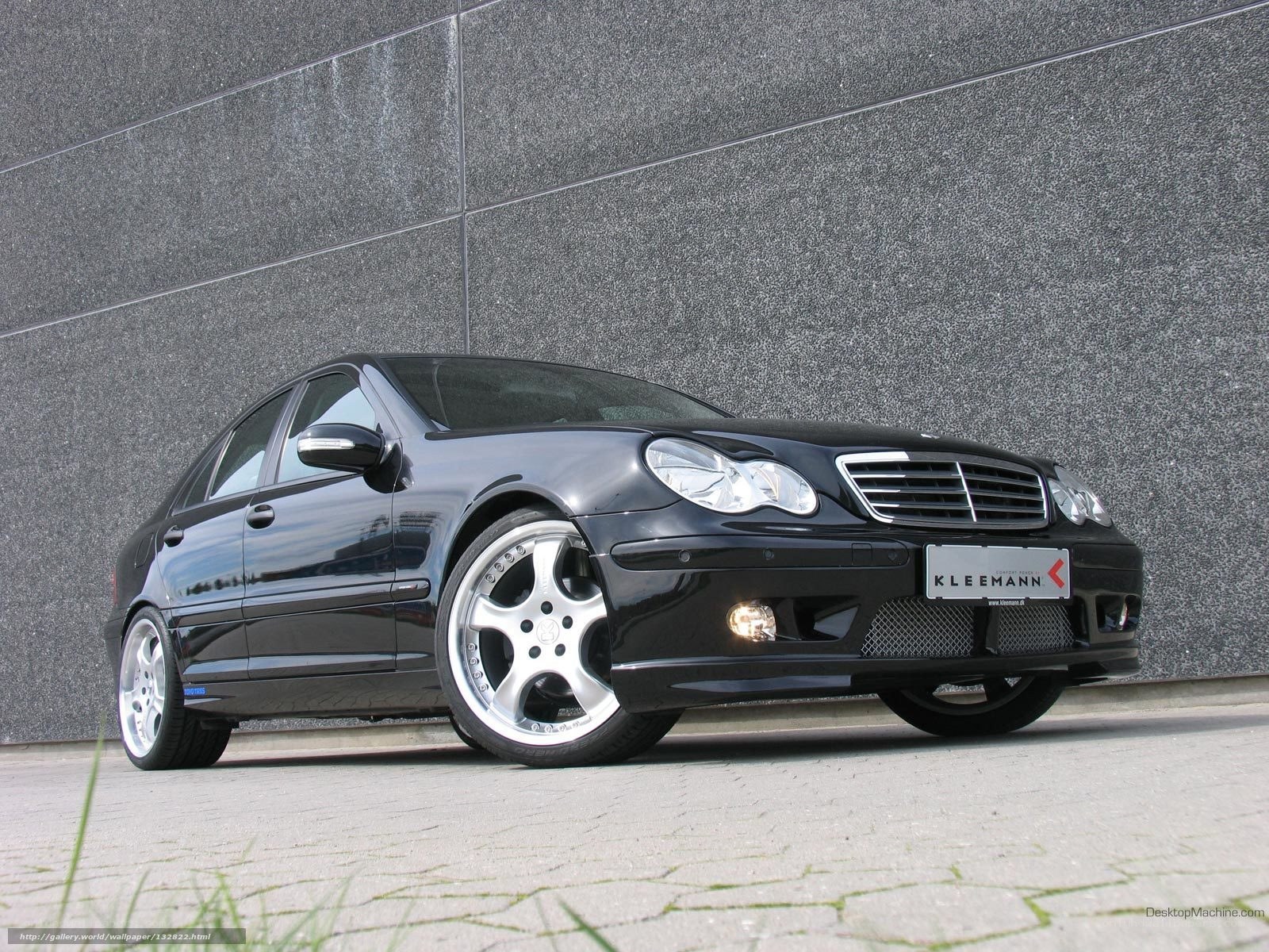 black mercedes c-class sedan