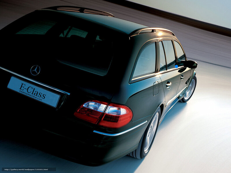 Black Mercedes E-Class Wagon