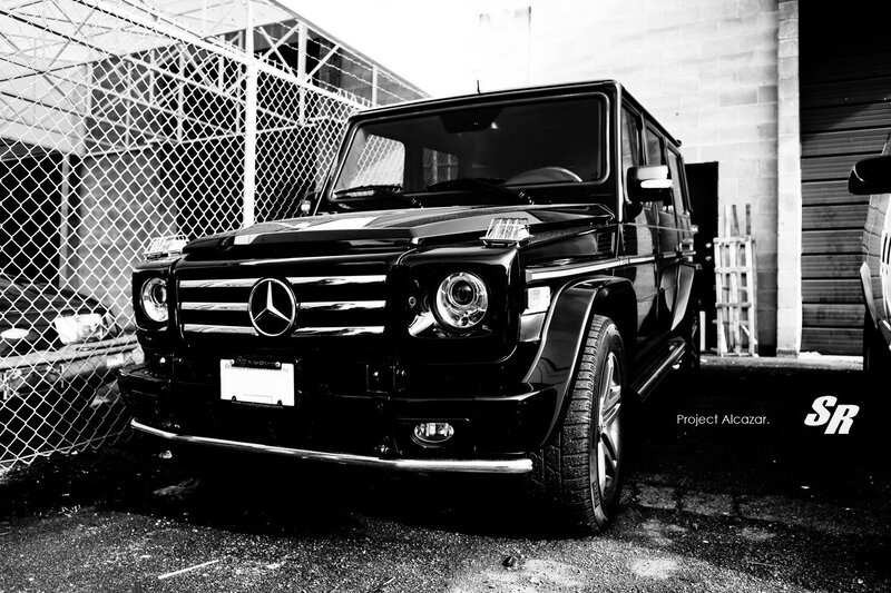 Black Mercedes G-Wagon