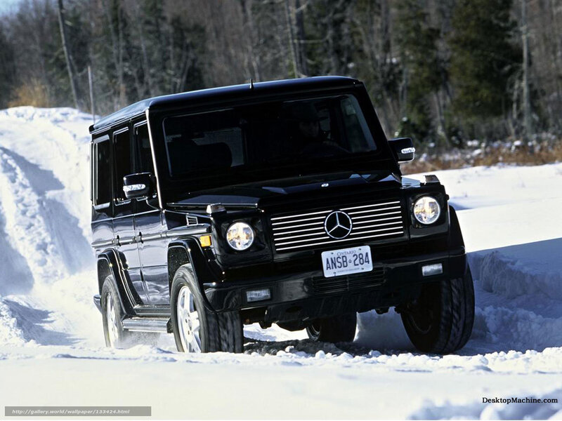 Black Mercedes G-wagon — Cold