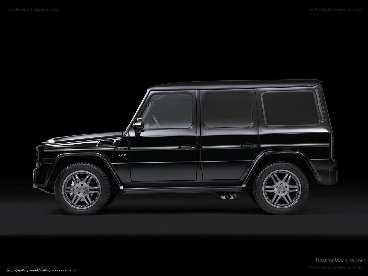 black mercedes g-wagon suv