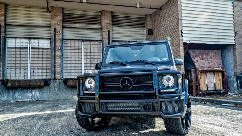 Black Mercedes G-Wagon — Urban
