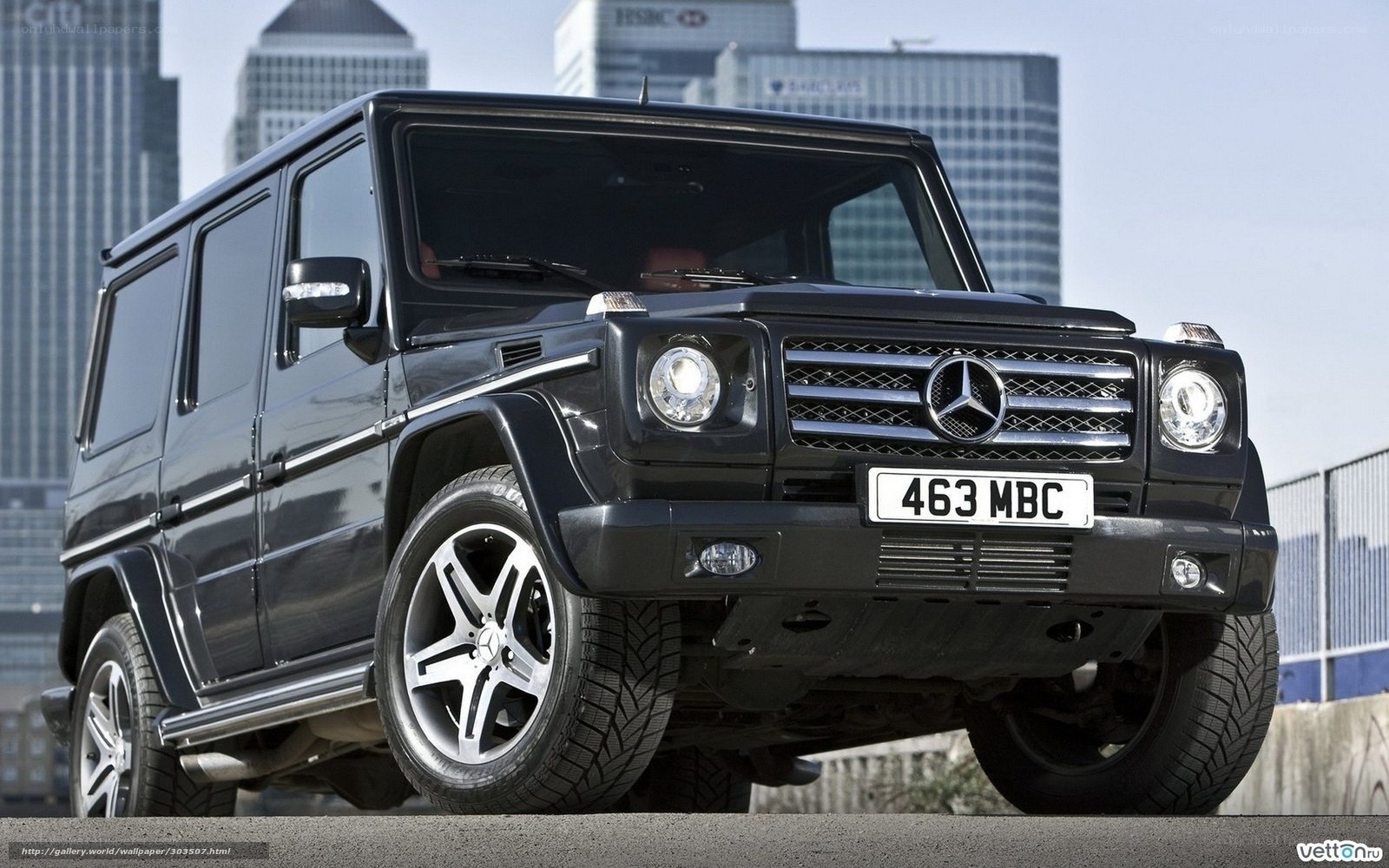 Black Mercedes G-Wagon