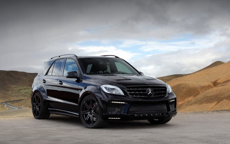 Black Mercedes SUV