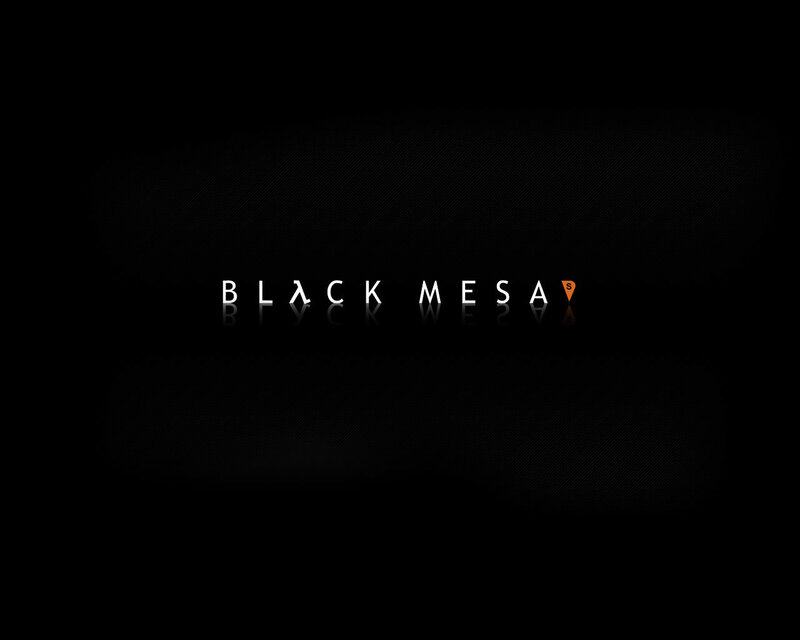 Black Mesa logo on dark background