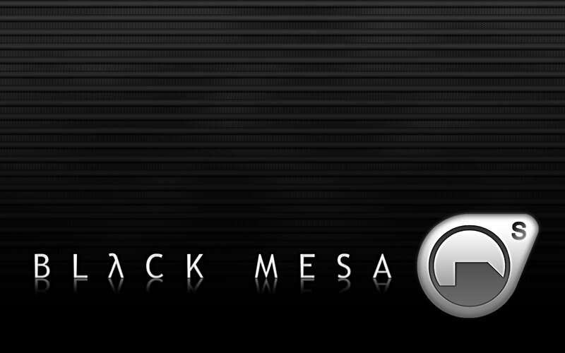 Black Mesa logo on dark background