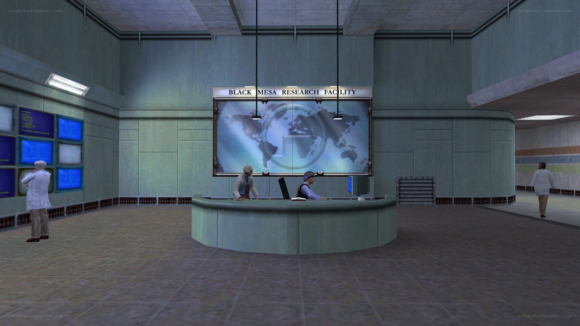 Black Mesa Research Facility interior